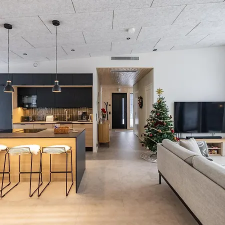 Pajunkissa With Jacuzzi And Sauna Willa Rovaniemi